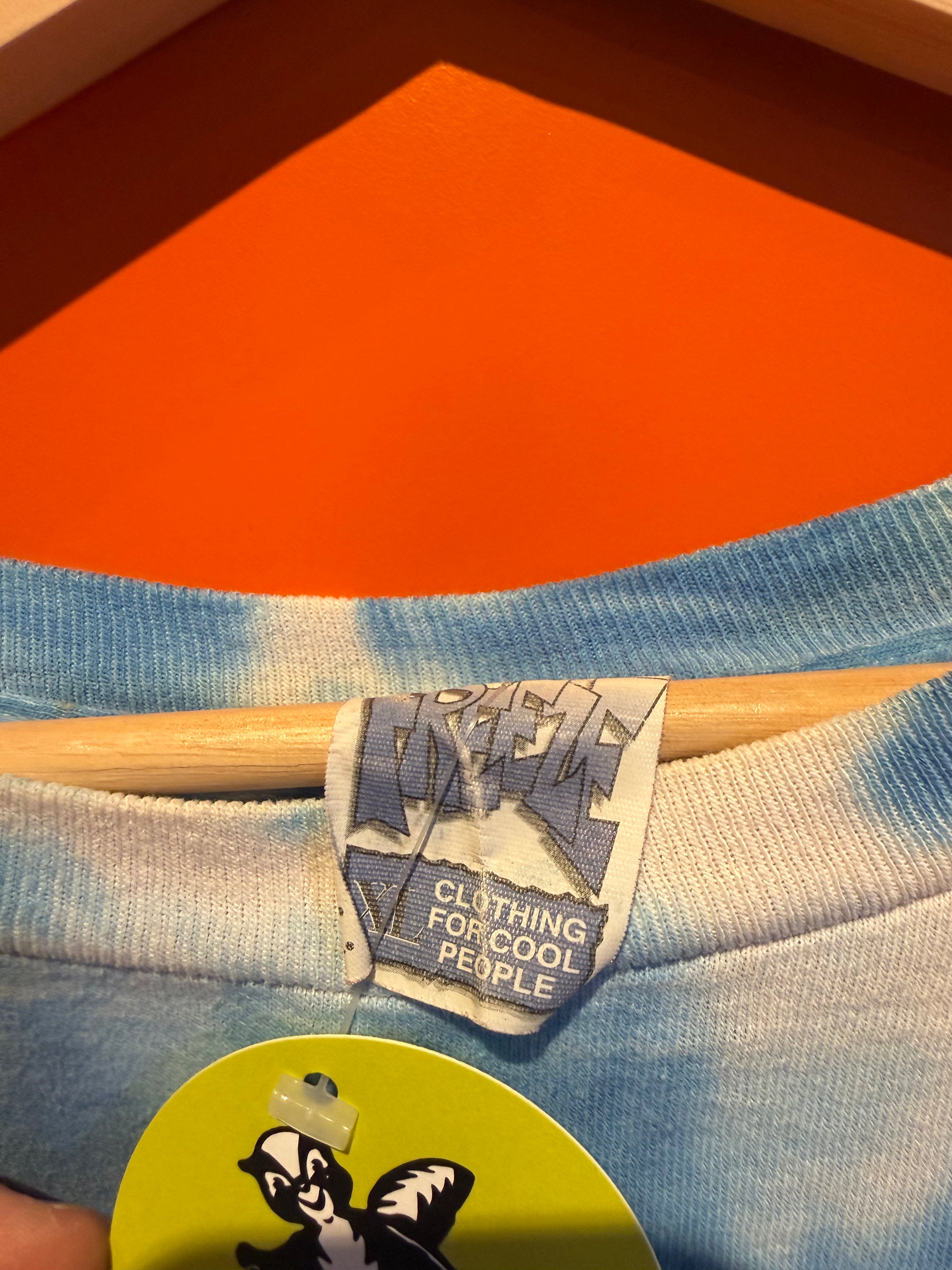 Vintage Spiral Heart Tie-Dye: L/XL