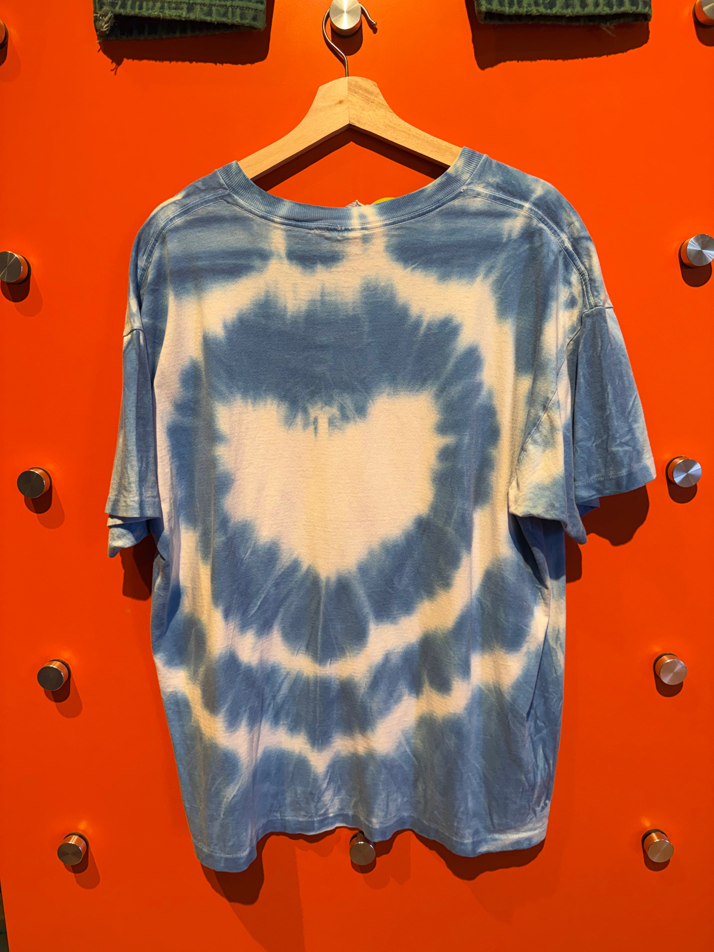Vintage Spiral Heart Tie-Dye: L/XL