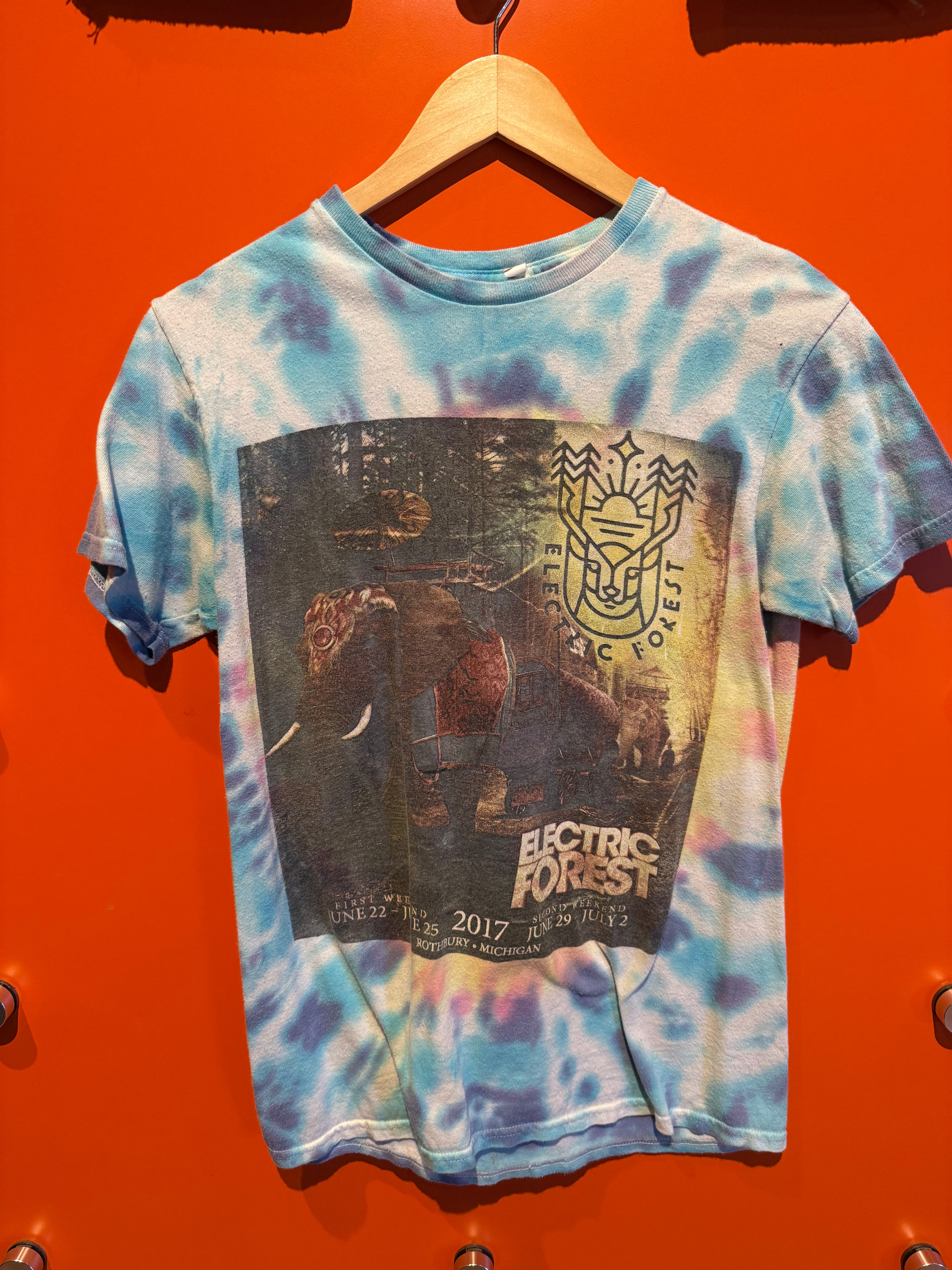2017 Electric Forest Michigan Festival Tie-Dye: S