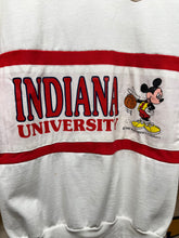 Load image into Gallery viewer, Vintage Indiana University Mickey Mouse Basketball Crewneck Sweatshirt Nutmeg: Small
