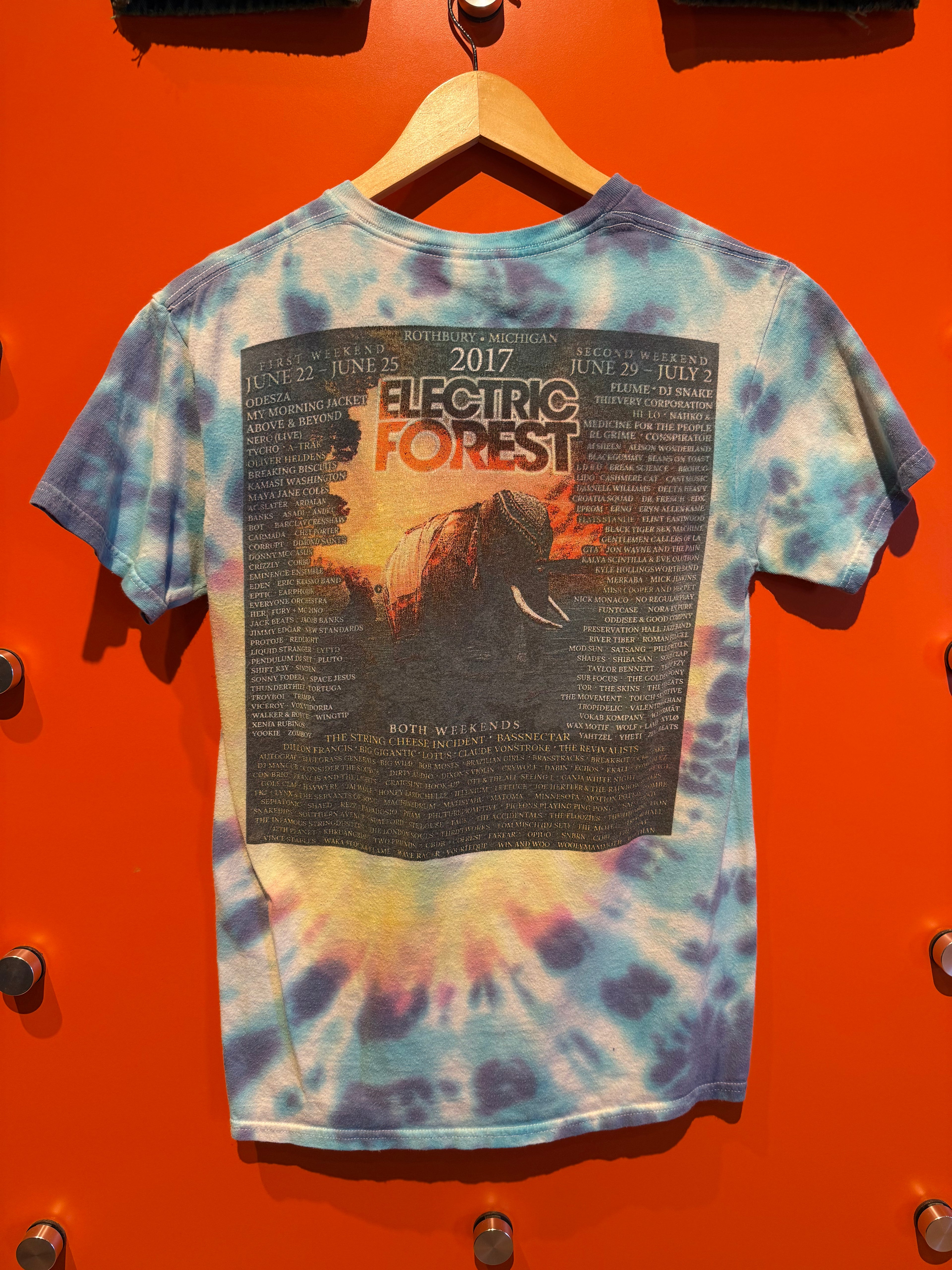 2017 Electric Forest Michigan Festival Tie-Dye: S