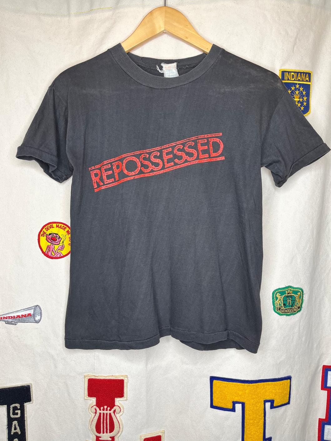 Vintage Kris Kristofferson and the Borderlands Repossessed Concert Tour T-Shirt: Small