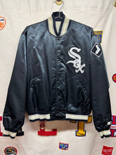 Load image into Gallery viewer, Vintage Chicago White Sox MLB Starter Black Satin Jacket: Large
