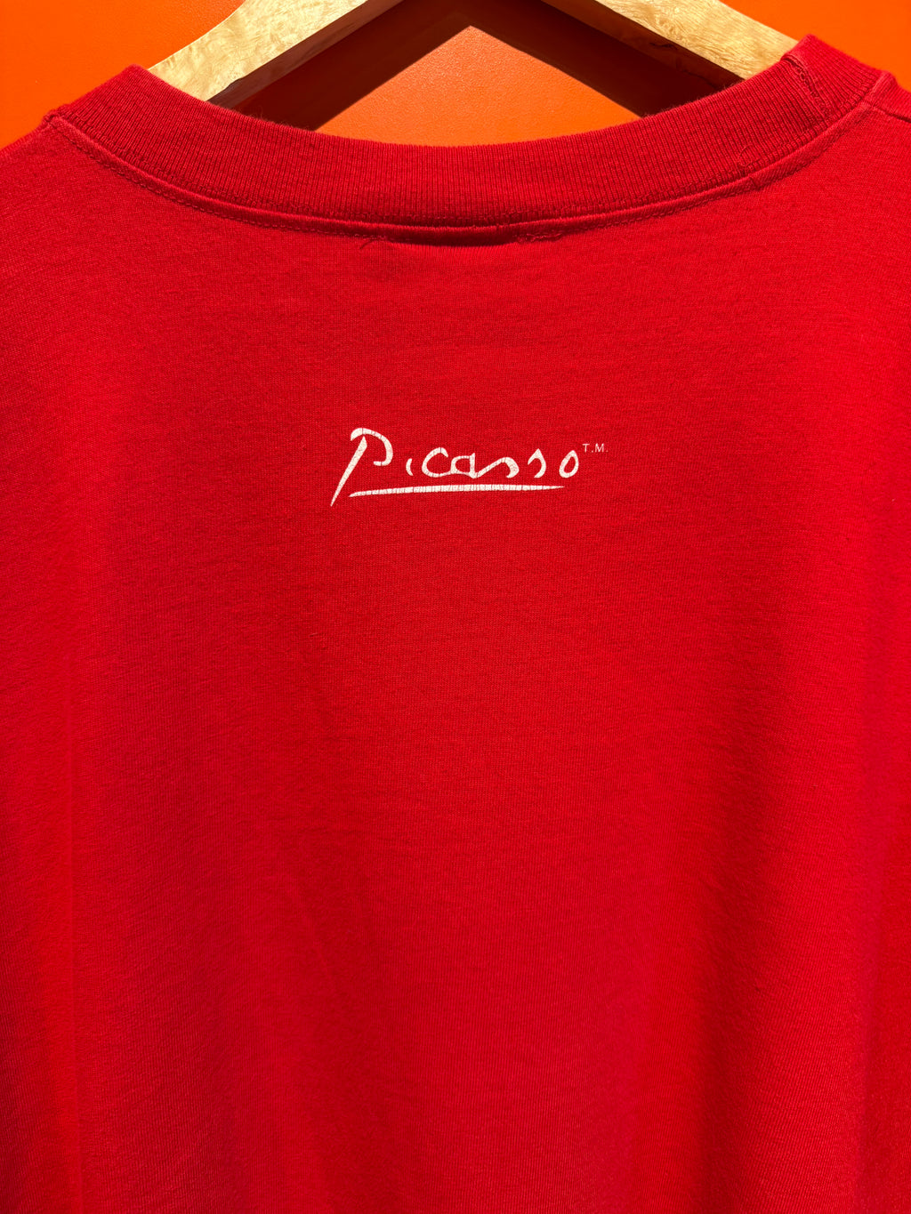 Vintage Picasso Art Red 1995 T-Shirt: Large