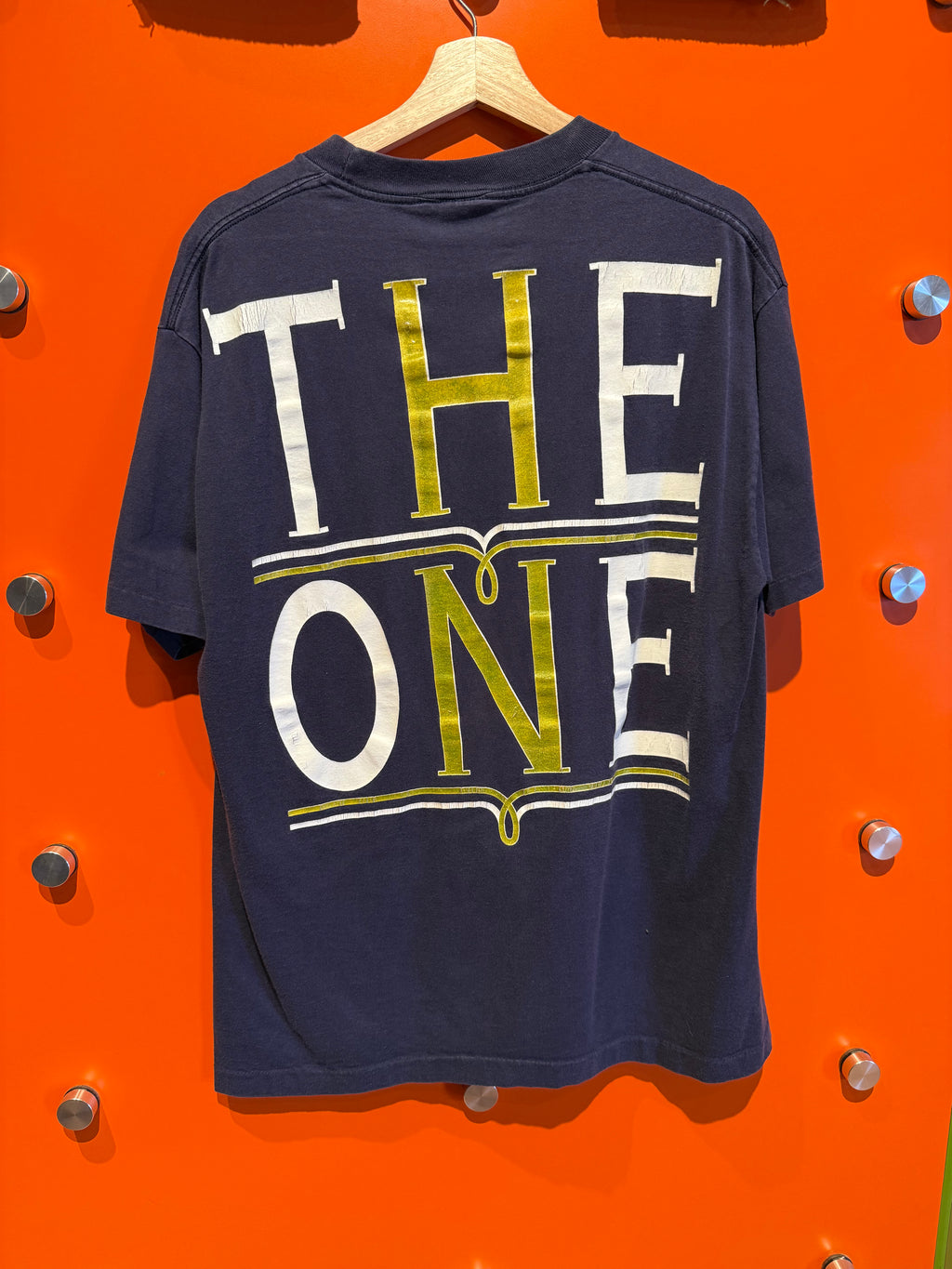 Vintage Elton John by Gianni Versace The One Navy T-Shirt: XL