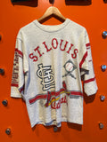 Vintage St.Louis Cardinals Long Gone Baseball T-Shirt: Large