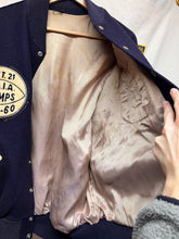 Load image into Gallery viewer, Vintage Oakland City College Indiana 1959 Navy Wool Letterman Jacket: Large
