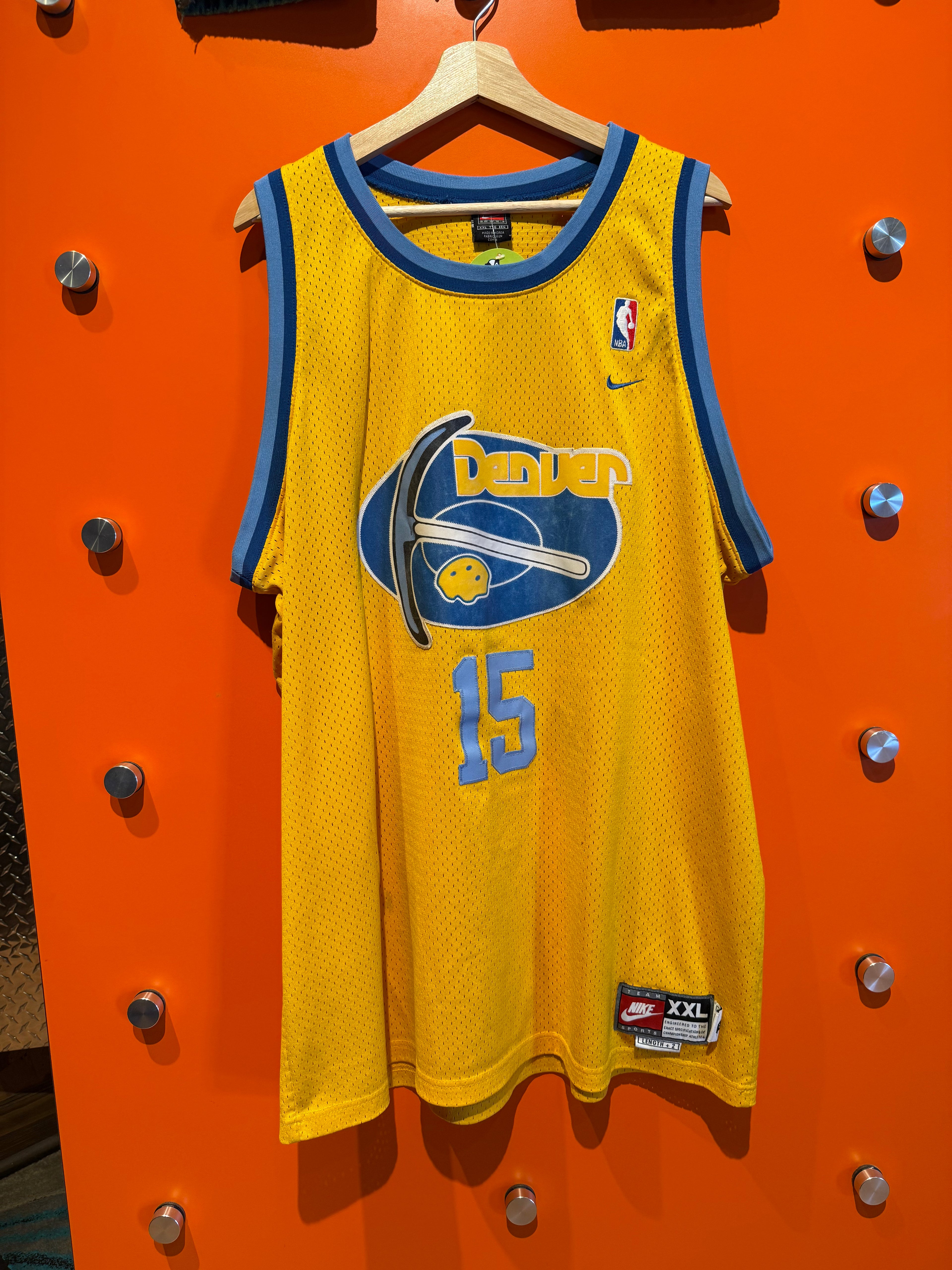 Vintage Denver Nuggets Carmelo Anthony NBA Nike Basketball Jersey: XXL