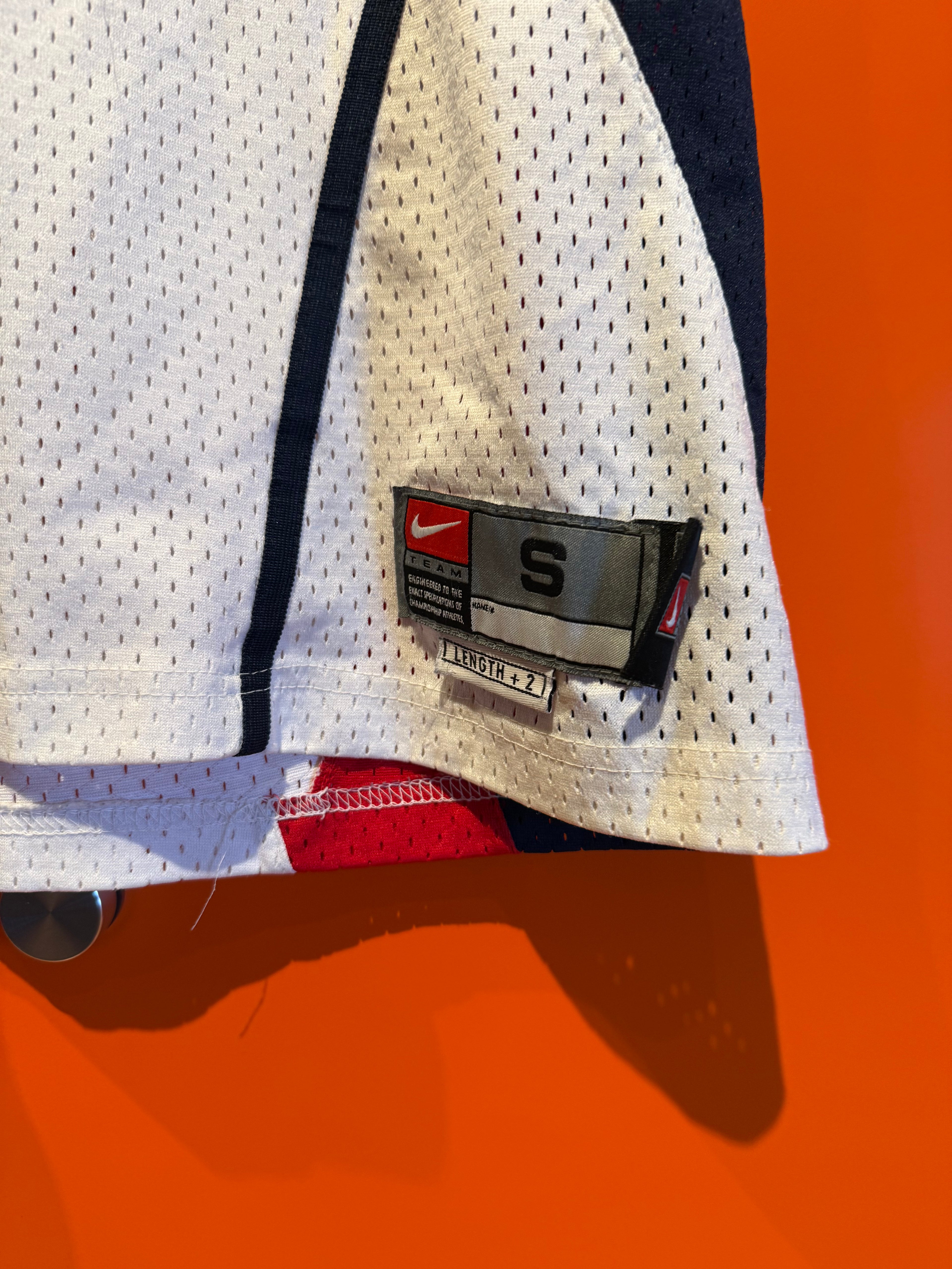 Vintage Chris Paul 10 USA Olympics Nike White Basketball Jersey: Small