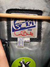 Load image into Gallery viewer, Vintage Dallas Cowboys Helmet G-III Carl Banks 90's Black Leather Jacket: XL
