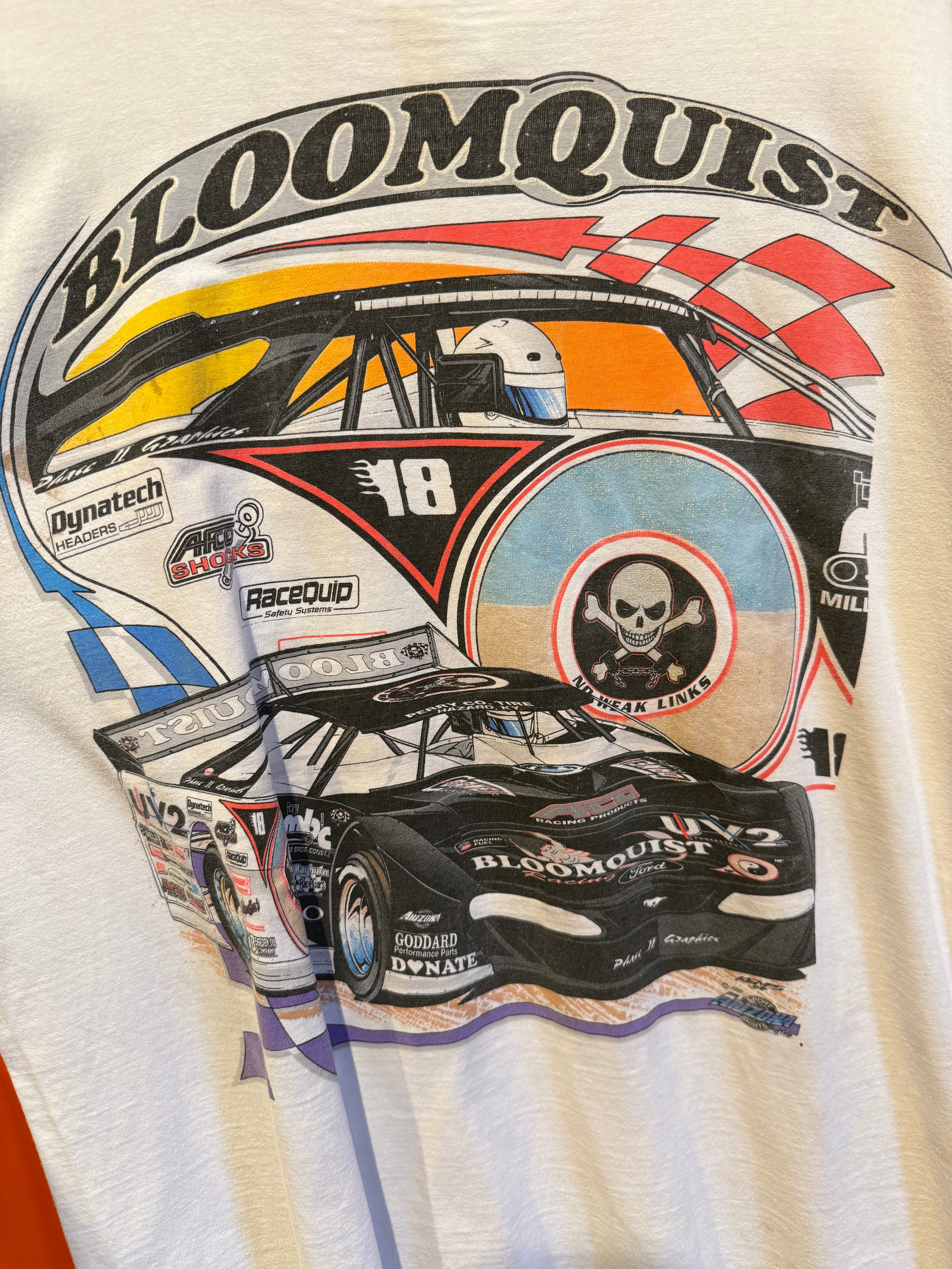 Vintage Bloomquist Racing Arizona T-Shirt: XL