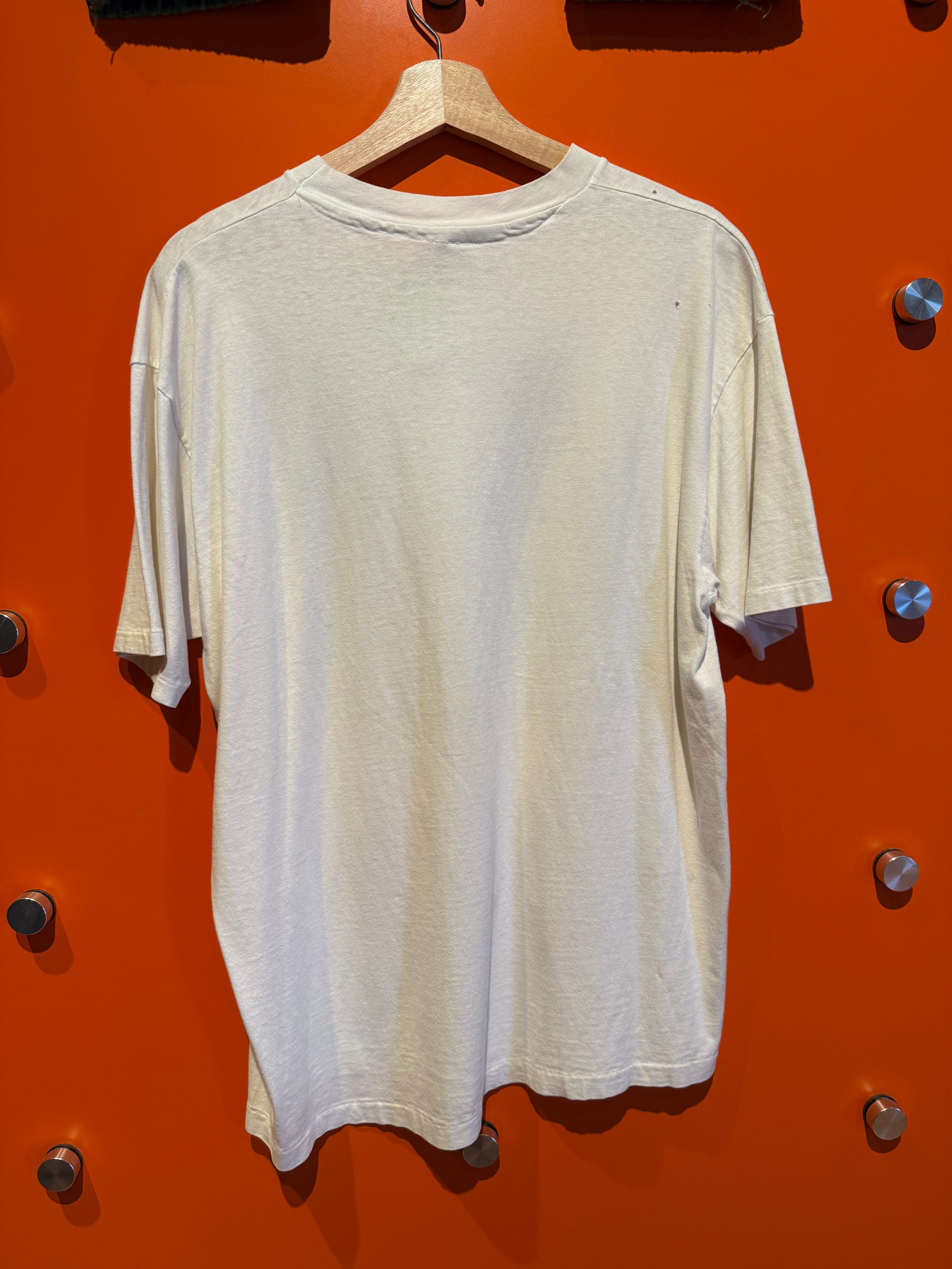 Vintage Weekends Joe Monroe 1988 Fish Abstract Art Tee: Large