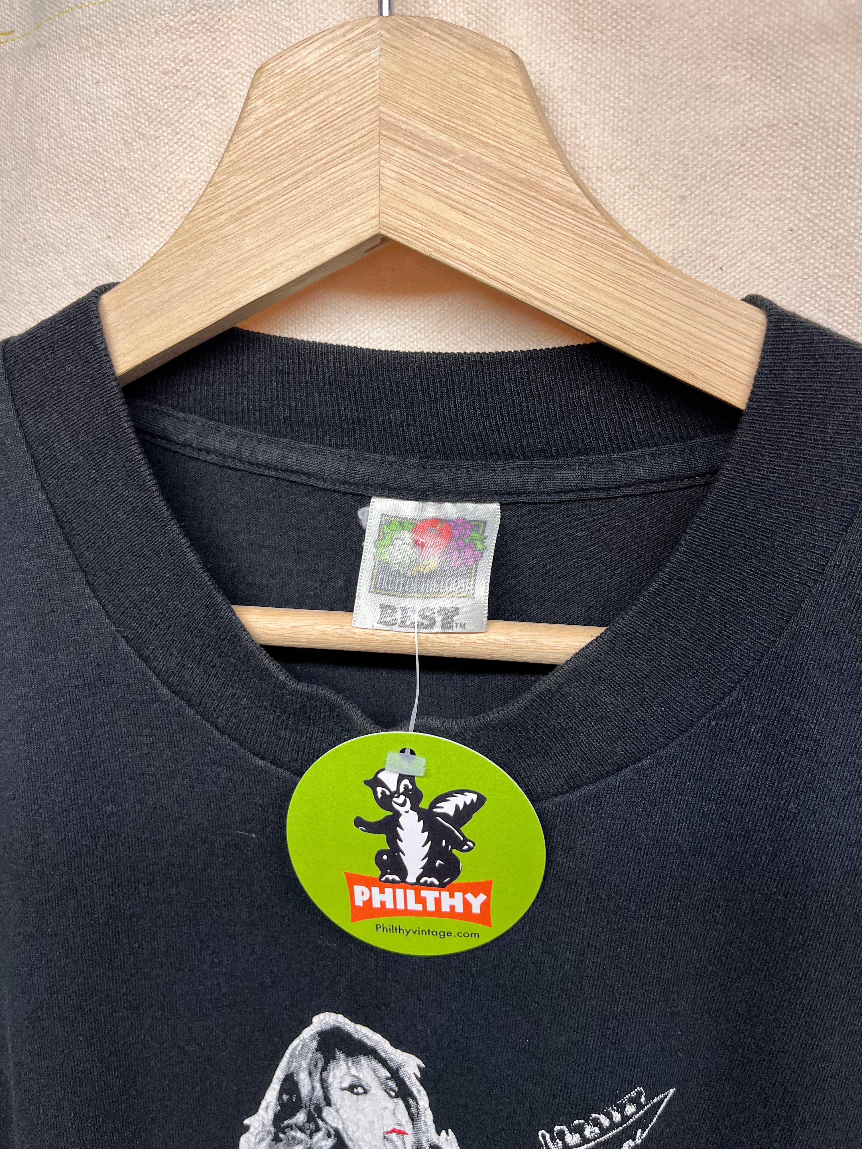 Vintage The Great Kat Metal Worship Me or Die Rock Black T-Shirt: Large