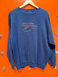 Vintage Tennessee Volunteers Navy Blue Crewneck Sweatshirt: XXL