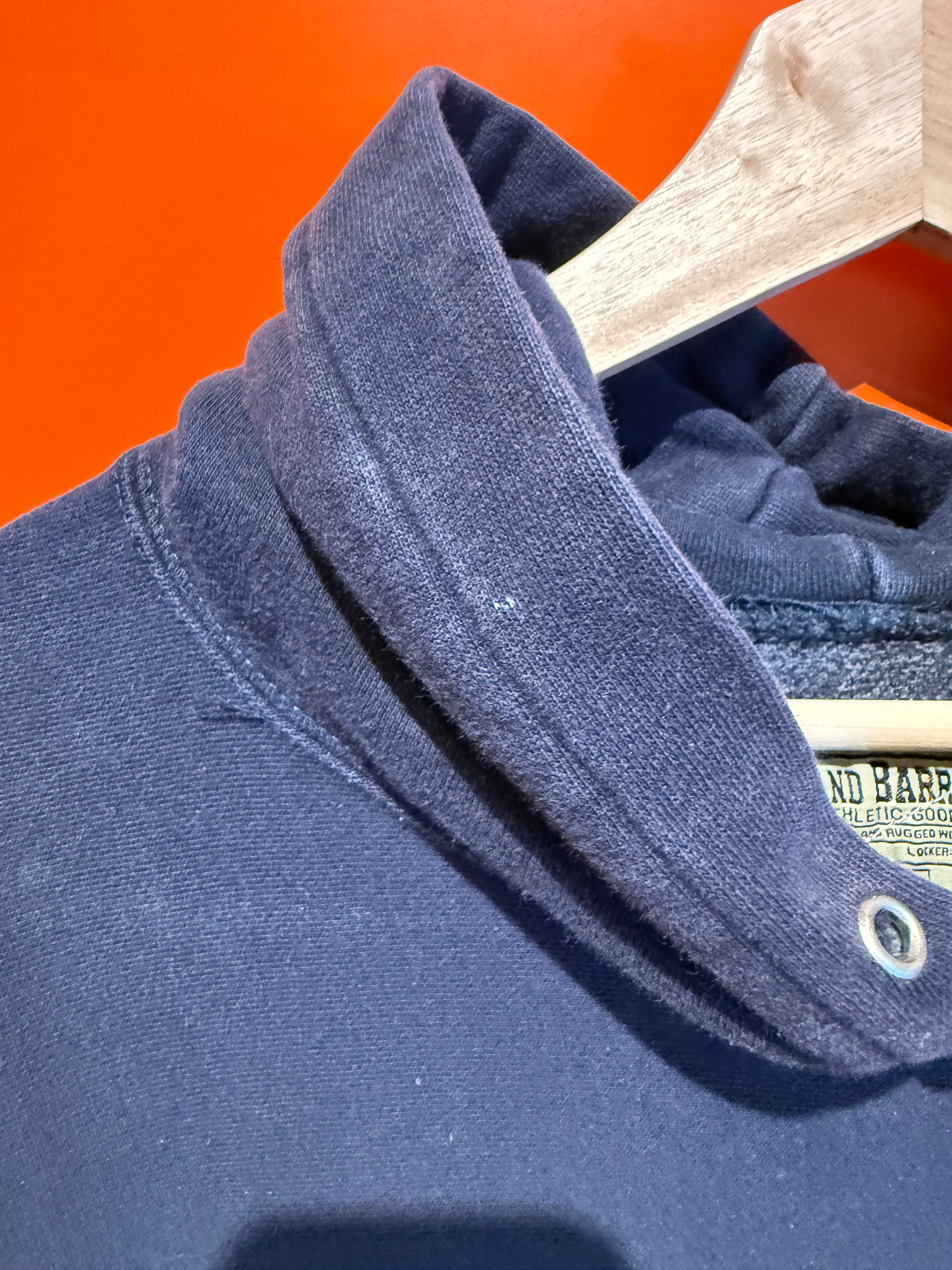 Vintage Indianan University Navy Steve and Barry's Hoodie: XL