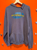 Vintage Dave Matthews Band Navy Blue Hoodie Sweatshirt: Large