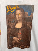Load image into Gallery viewer, Vintage Stroh's Beer 1985 Mona Lisa A Masterpiece Art Parody T-Shirt: Small

