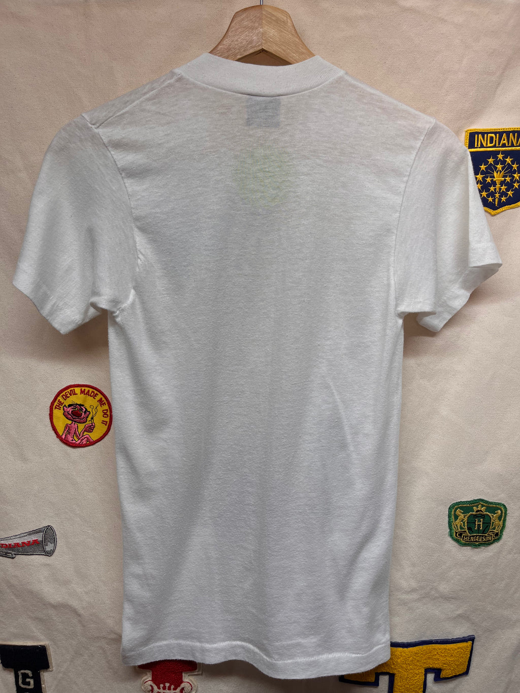 Vintage Stroh's Beer 1985 Mona Lisa A Masterpiece Art Parody T-Shirt: Small