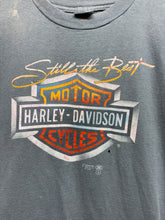 Load image into Gallery viewer, Vintage Harley Davidson 3D Emblem Faded &quot;Still the Best&quot; 1988 Black T-Shirt: L/M
