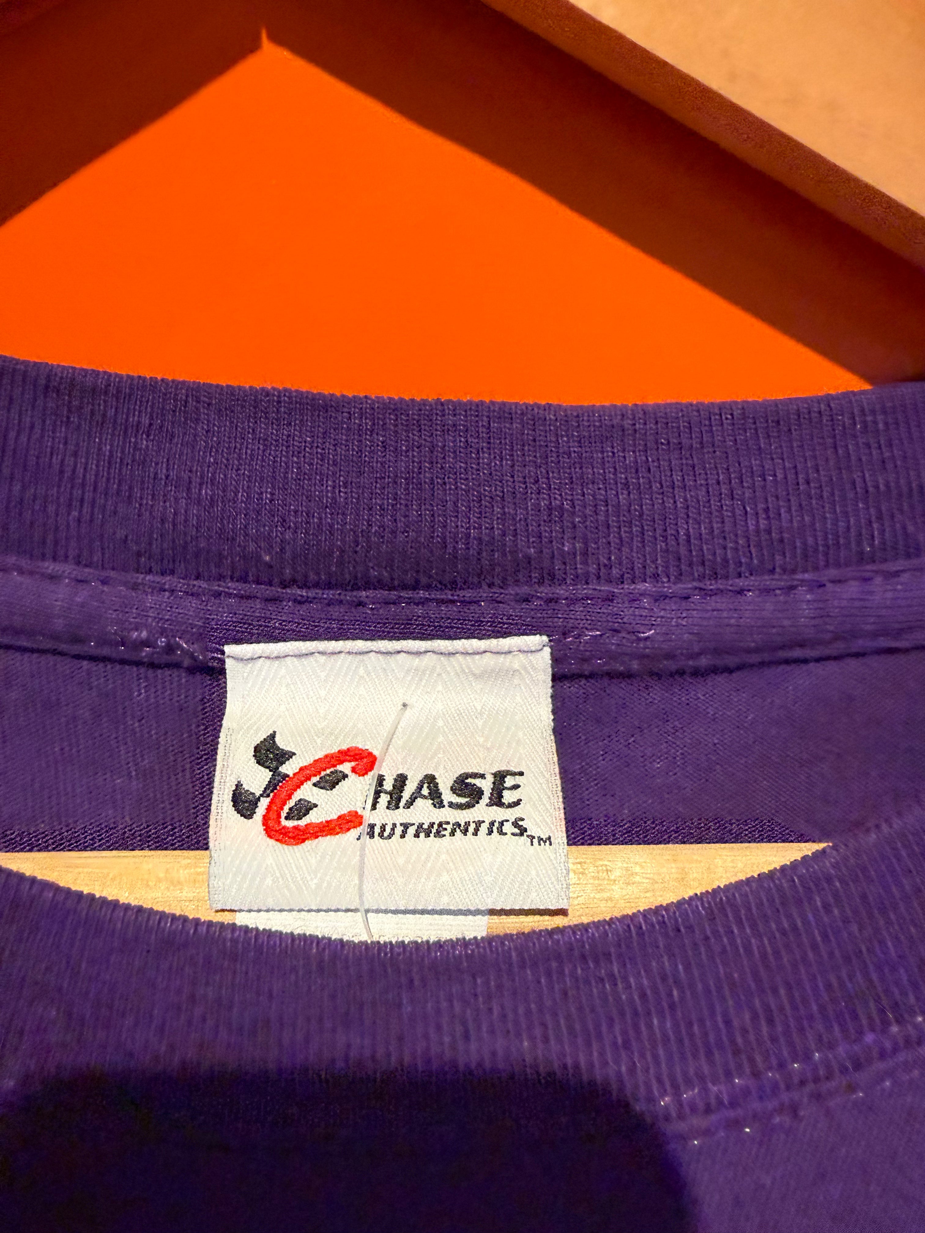 Vintage Nascar Fed Ex Kinkos 11 Chase Purple T-Shirt: XL