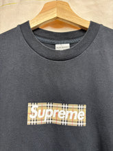 Load image into Gallery viewer, Supreme x Burberry Box Logo Black T-Shirt: Large
