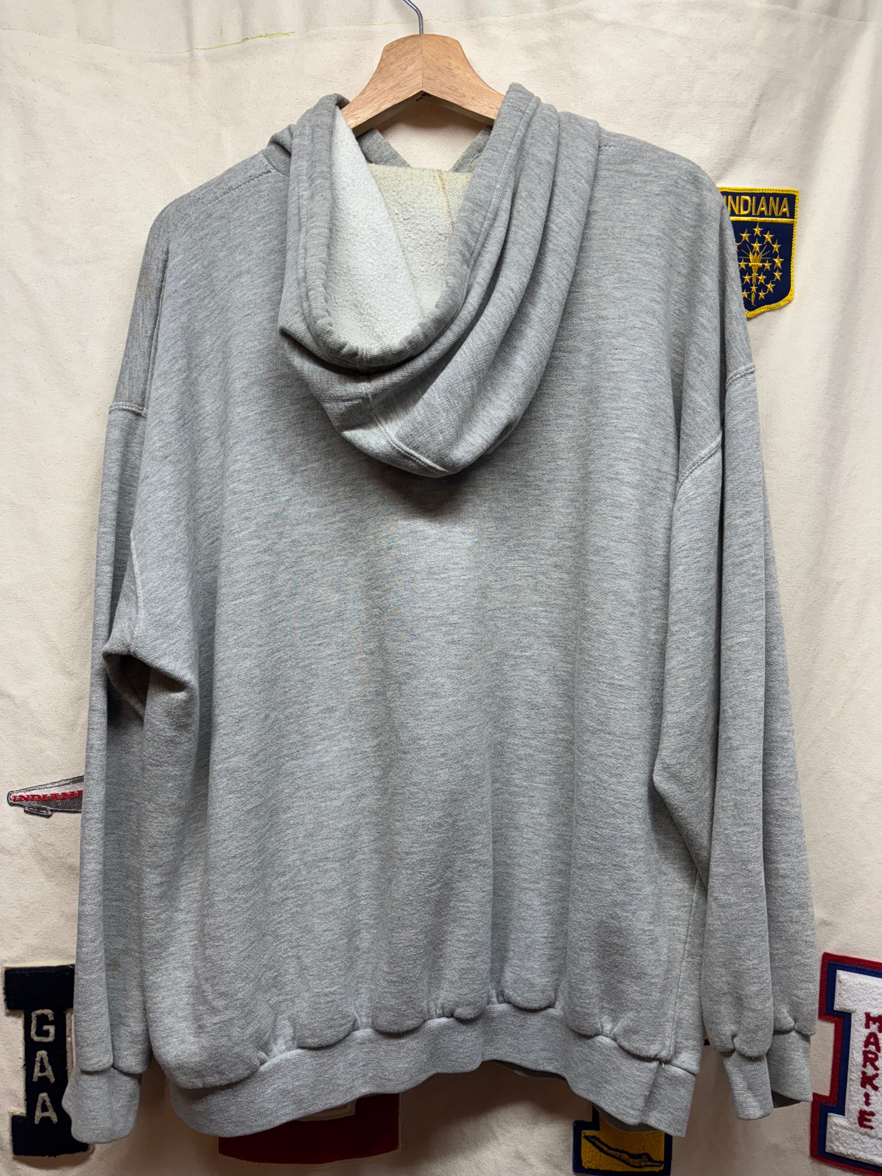 Vtg Jacksonville Jaguars Looney Tunes 1993 NFL Grey Hoodie Sweatshirt: XL