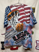 Load image into Gallery viewer, Vintage USA Olympics Basketball Magic Johnson All Over Print AOP T-Shirt: Large
