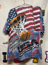 Load image into Gallery viewer, Vintage USA Olympics Basketball Magic Johnson All Over Print AOP T-Shirt: Large
