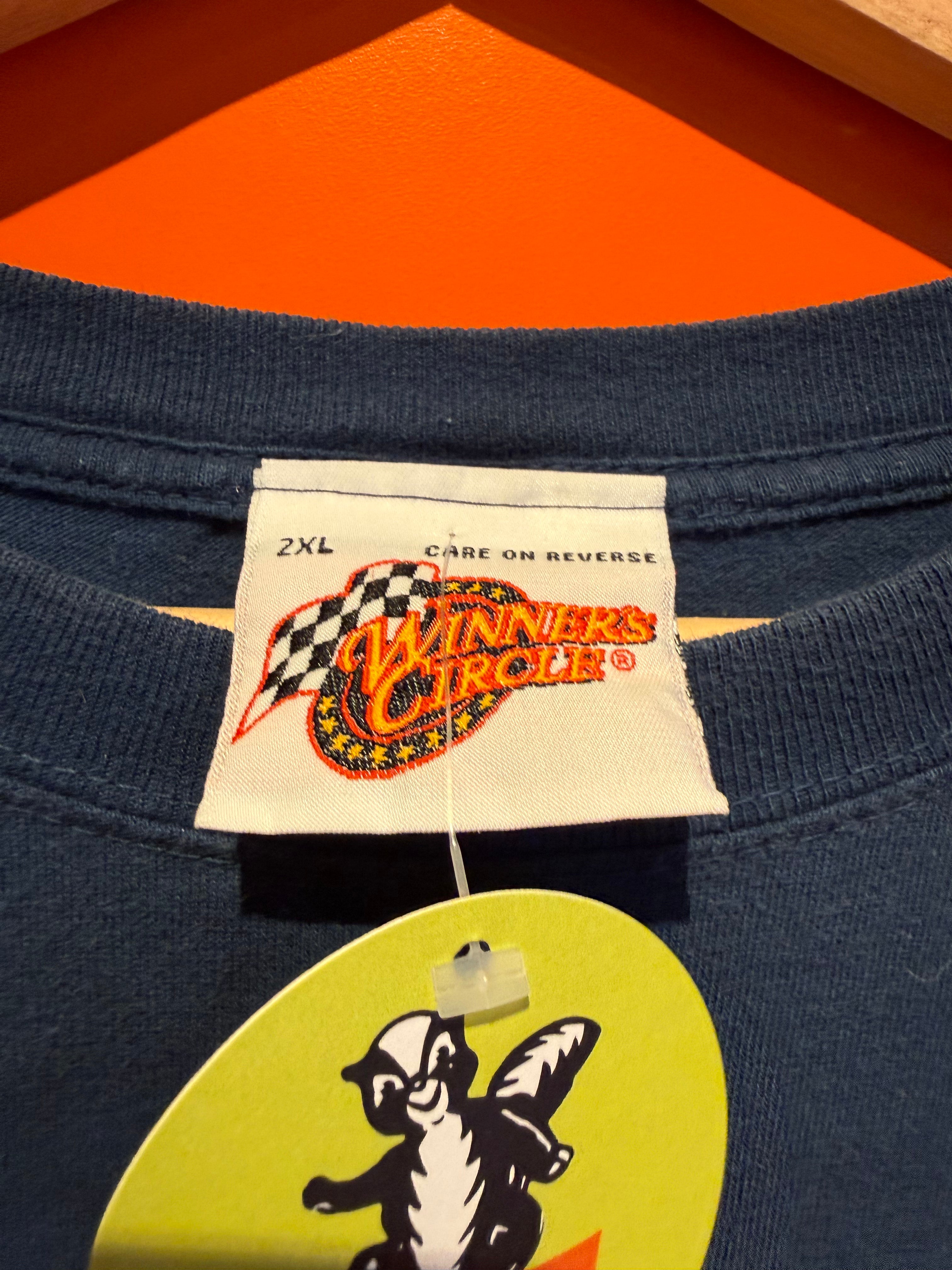 Vintage Rusty Wallace NASCAR Racing T-Shirt: XXL