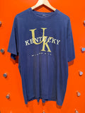 Vintage University of Kentucky Wildcats T-Shirt: XL/XXL