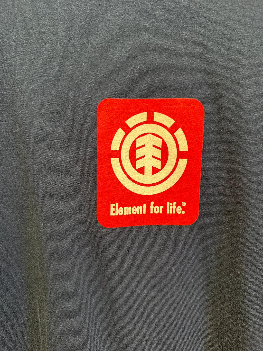 Vintage Element Skateboards Navy Long Sleeve: L