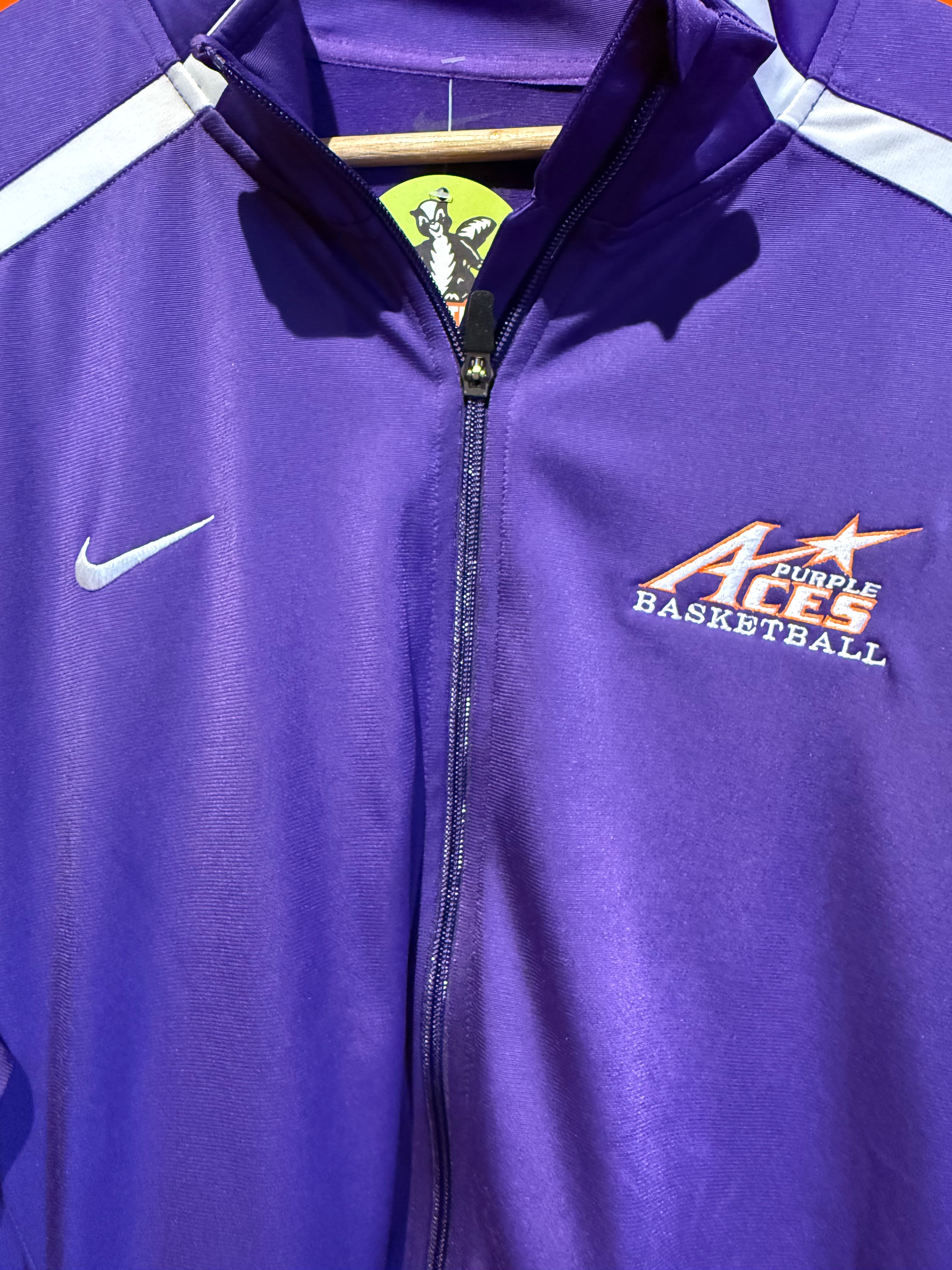 University of Evansville Track Zip-Up Jacket: XXL