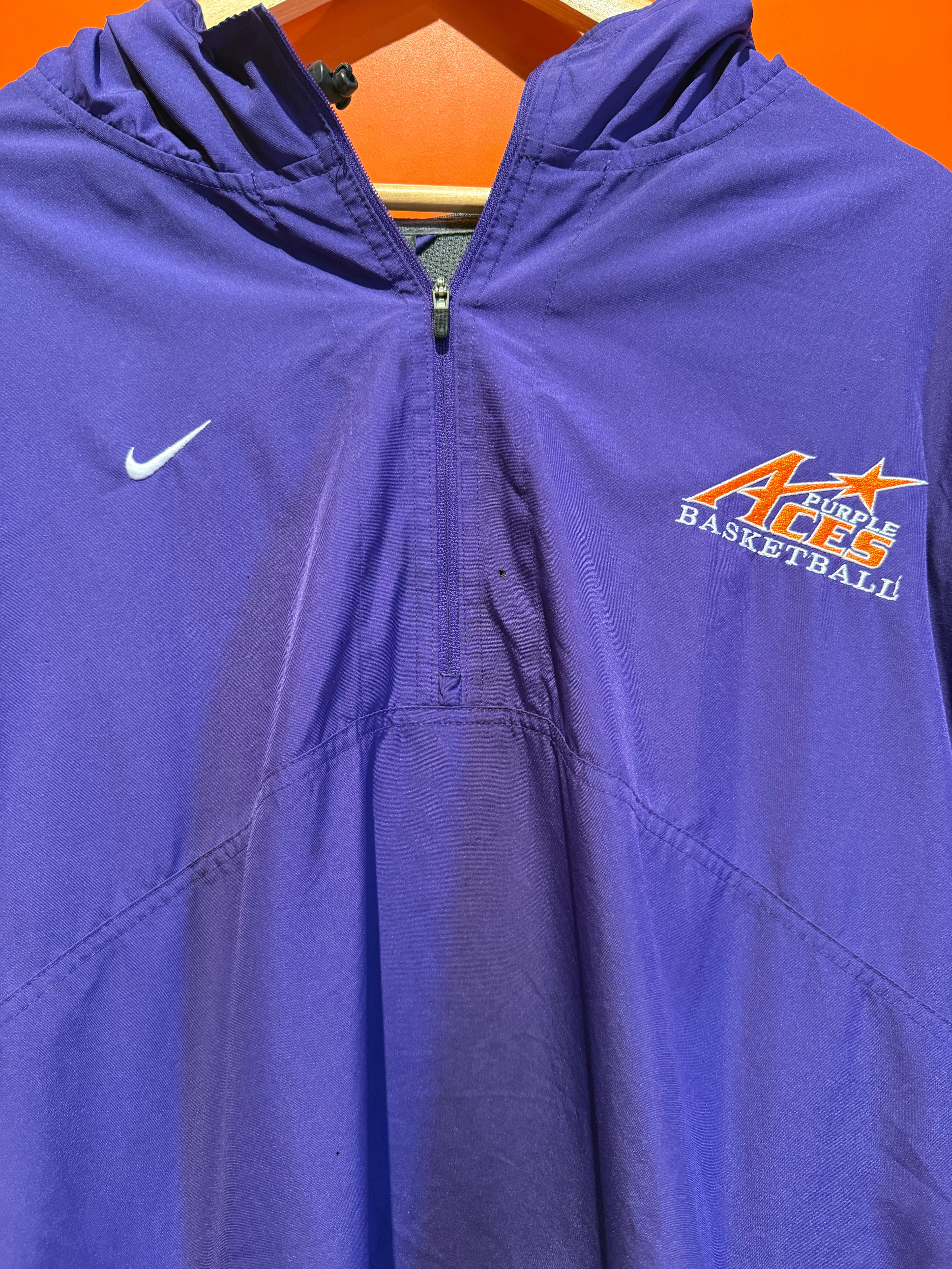 Vintage University of Evansville Windbreaker Jacket: XXL