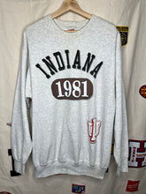 Load image into Gallery viewer, Vintage Indiana University Hoosiers IU 1981 Long Gone Grey Crewneck Sweatshirt: XL
