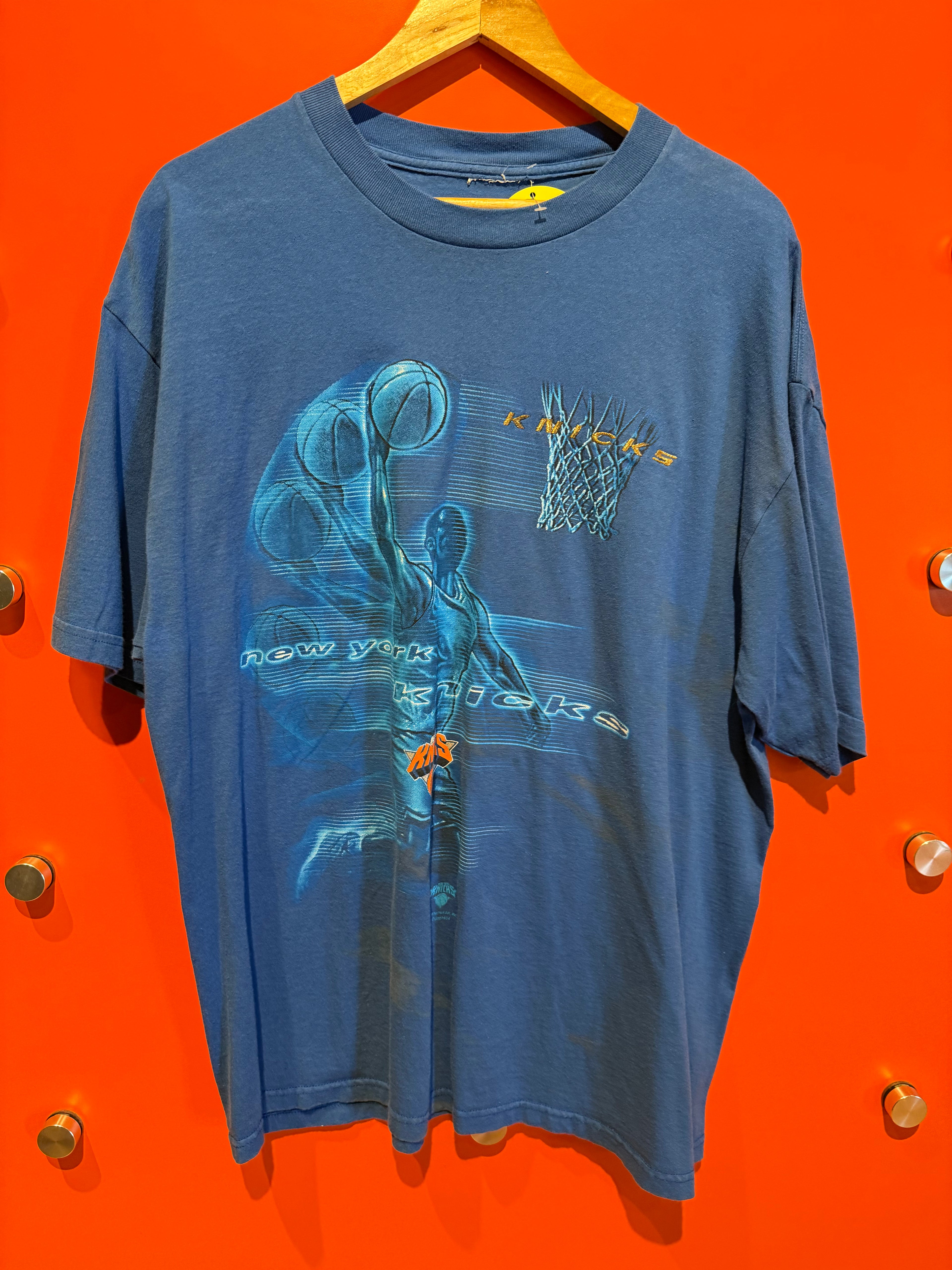 Vintage New York Knicks NBA Basketball T-Shirt: XL