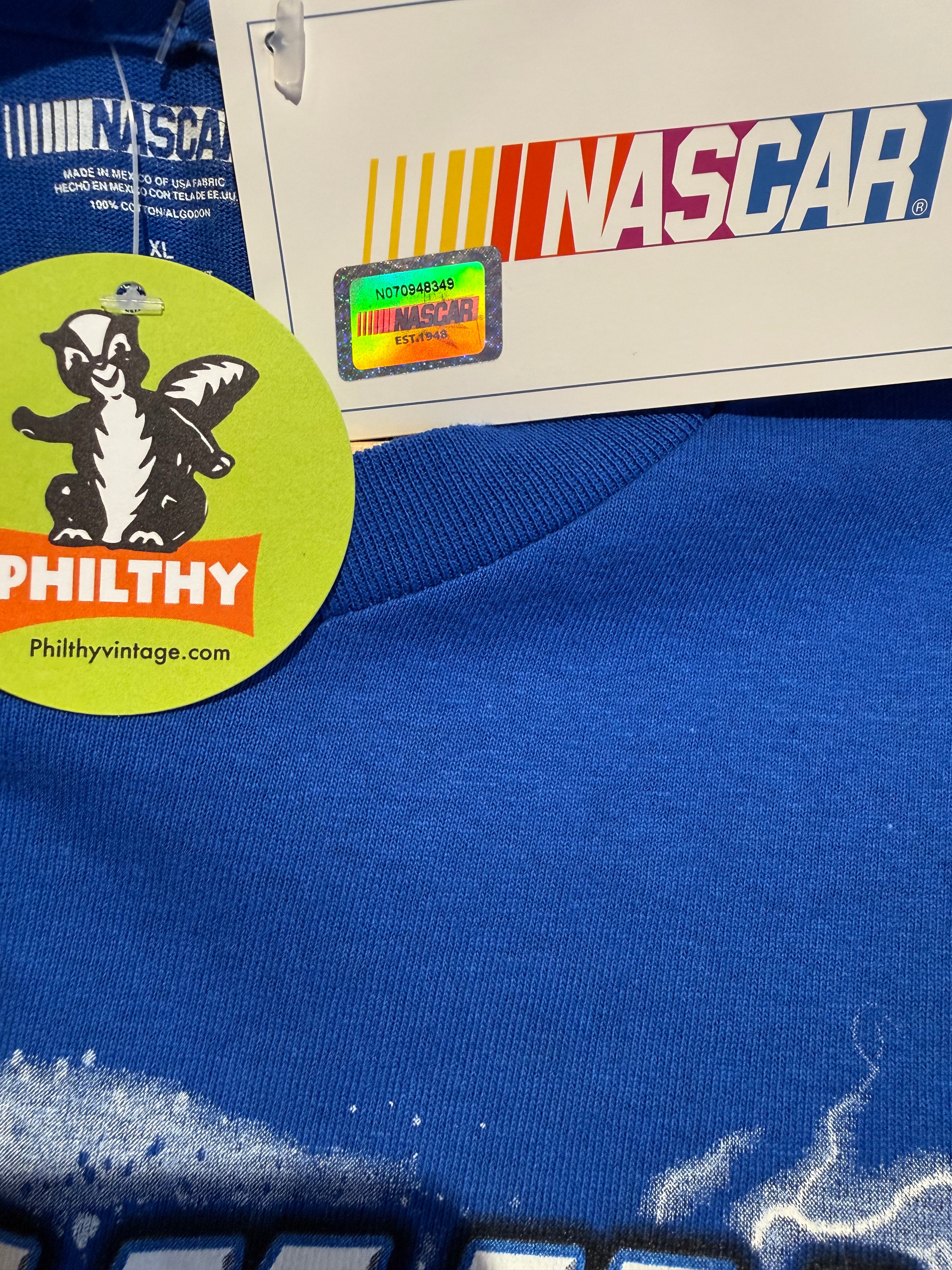 Vintage NASCAR Jimmie Johnson Racing T-Shirt: XL