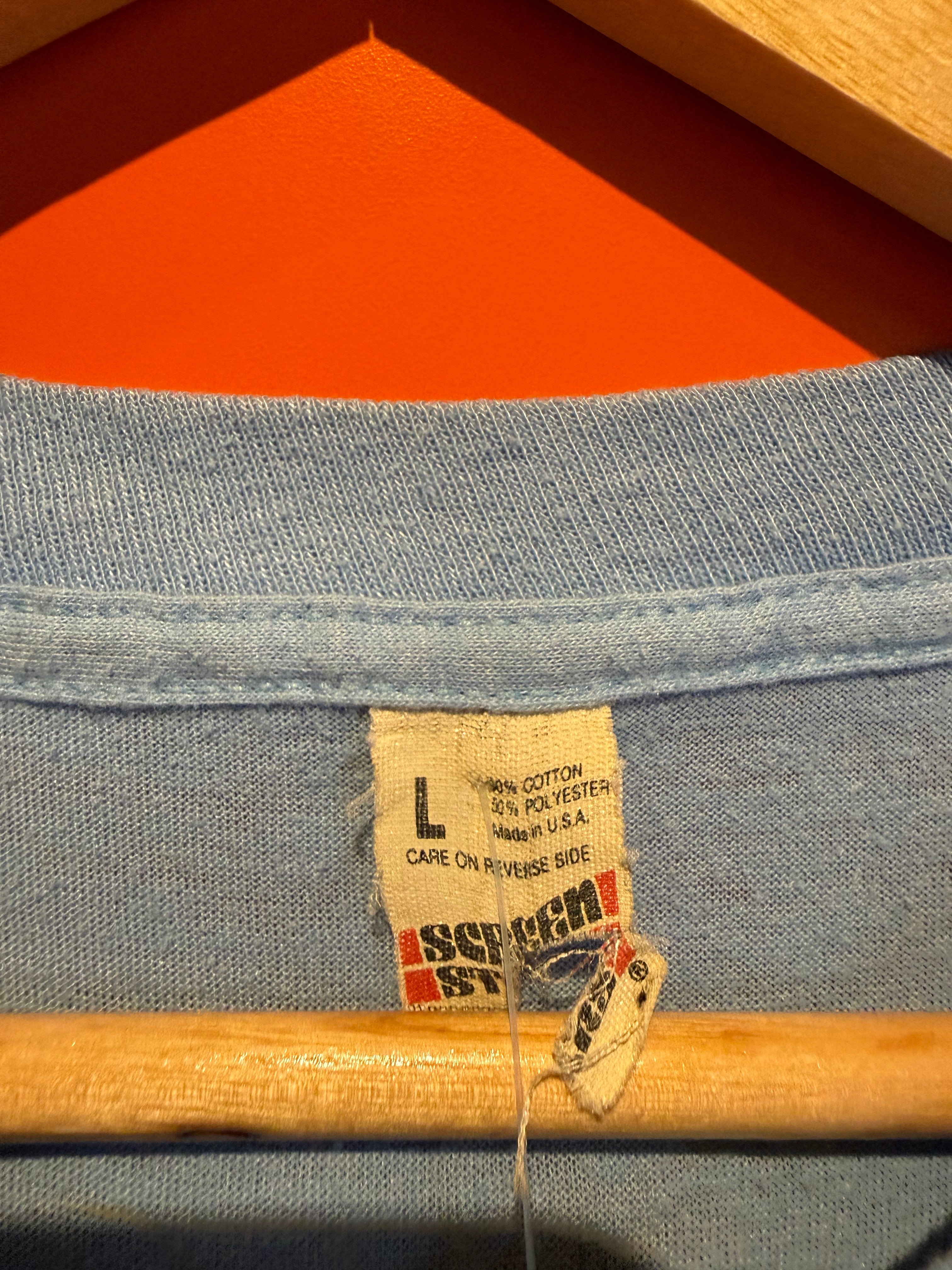 Vintage Ford 4x4 Truck 80's Blue T-Shirt: L