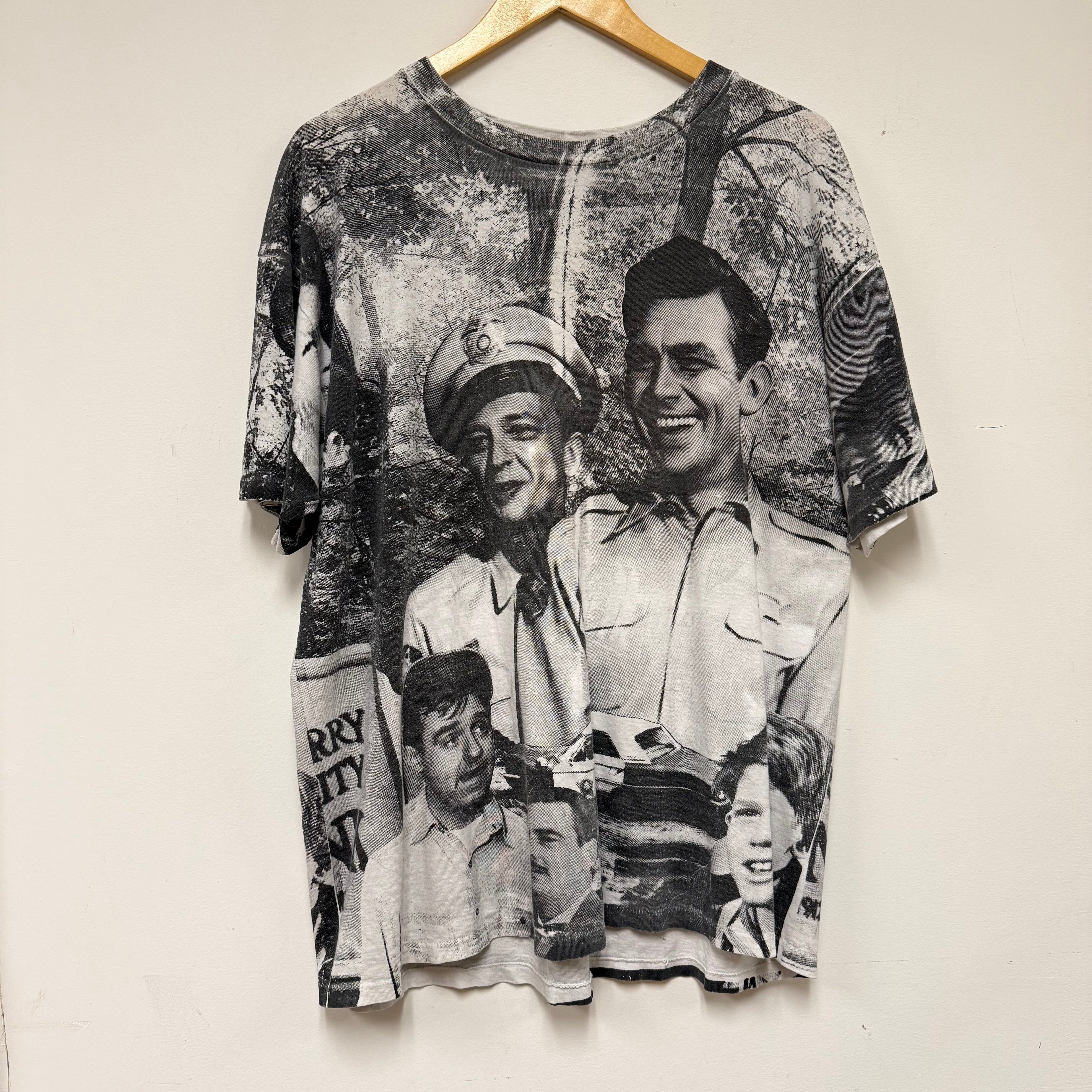 Vintage The Andy Griffith Show 1992 All-Over Print T-Shirt: XL
