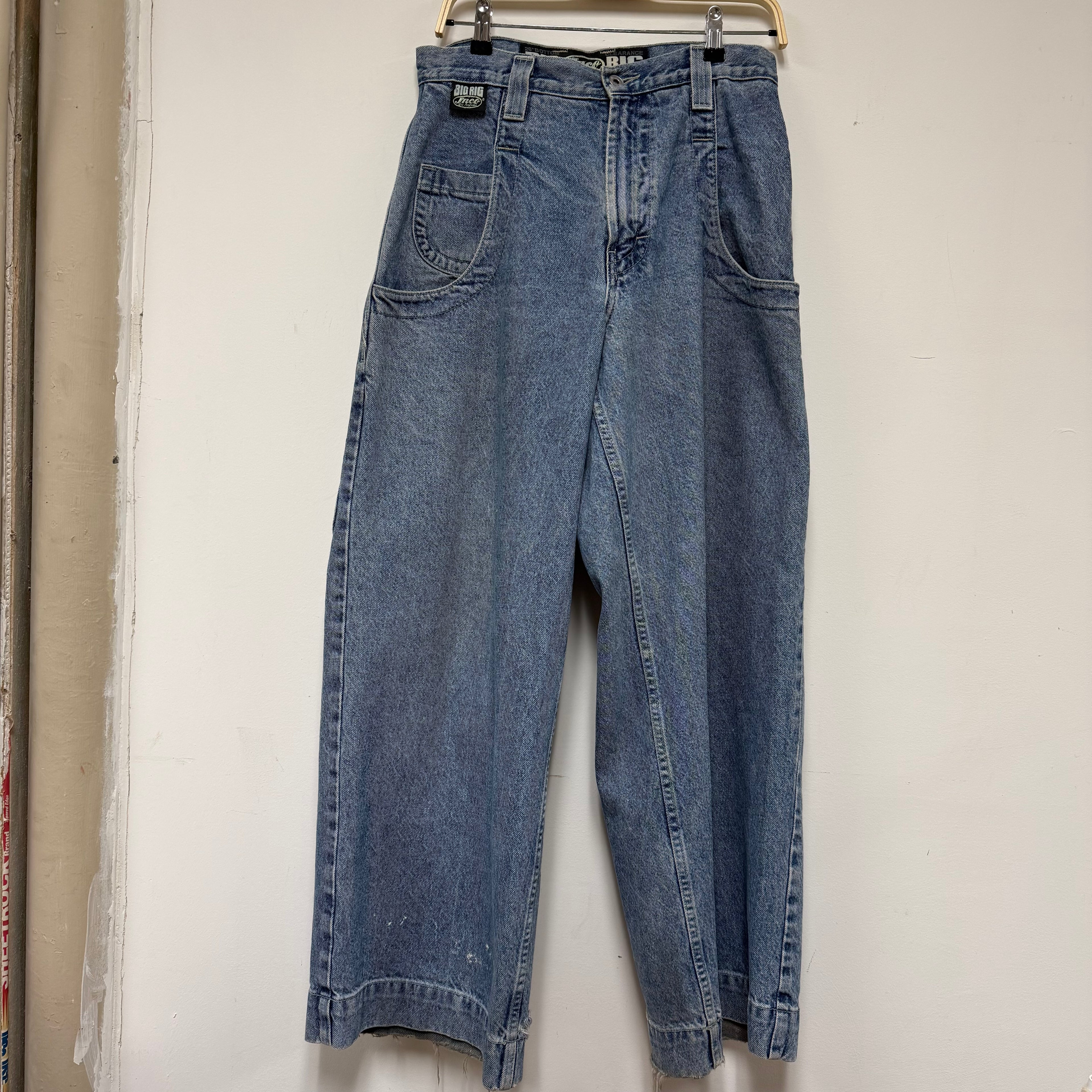 Vintage JNCO Big Rig Baggy Jeans: 31x30