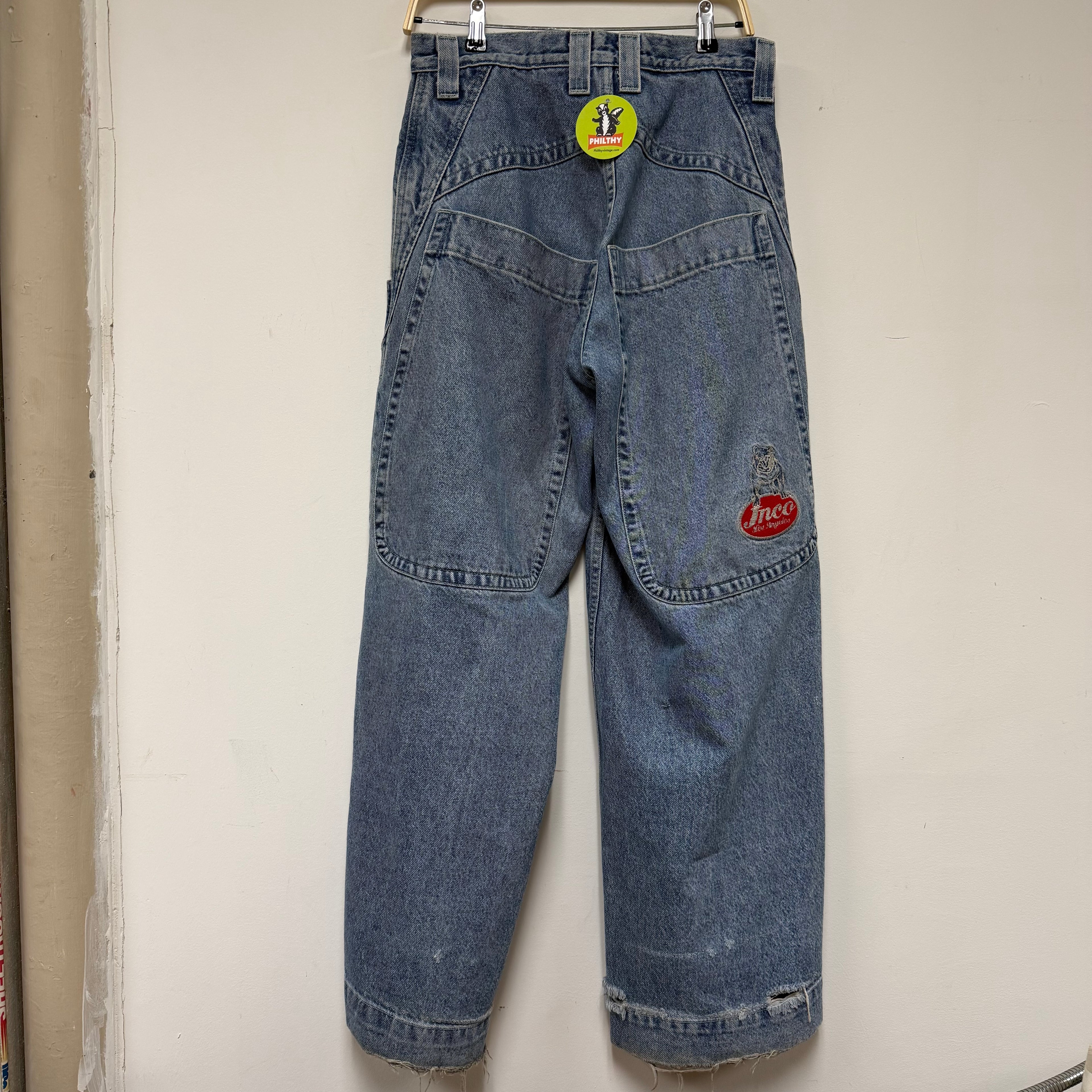 Vintage JNCO Big Rig Baggy Jeans: 31x30