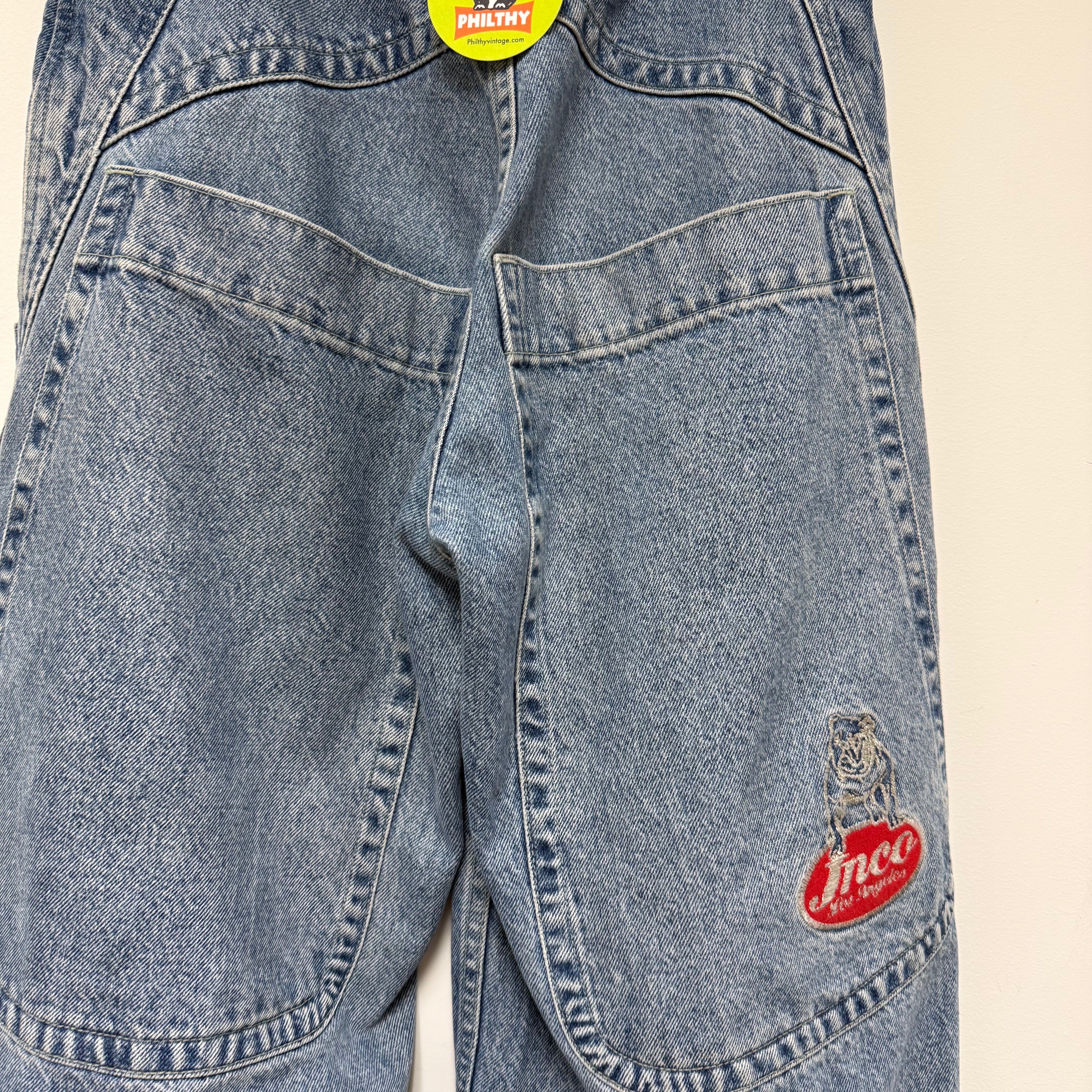Vintage JNCO Big Rig Baggy Jeans: 31x30