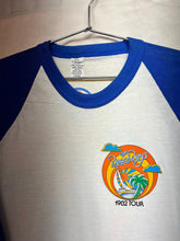 Load image into Gallery viewer, Vintage The Beach Boys Band Tour 1982 Blue Raglan Badger USA Concert T-Shirt: Large
