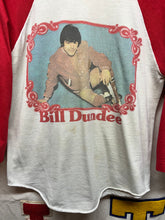 Load image into Gallery viewer, Vintage 70&#39;s Bill Dundee Professional Wrestling Photograph Raglan T-Shirt: Medium
