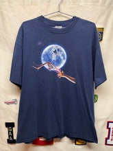 Load image into Gallery viewer, Vintage ET The Extra Terrestrial Movie 20th Anniversary Promo Navy T-Shirt: XL
