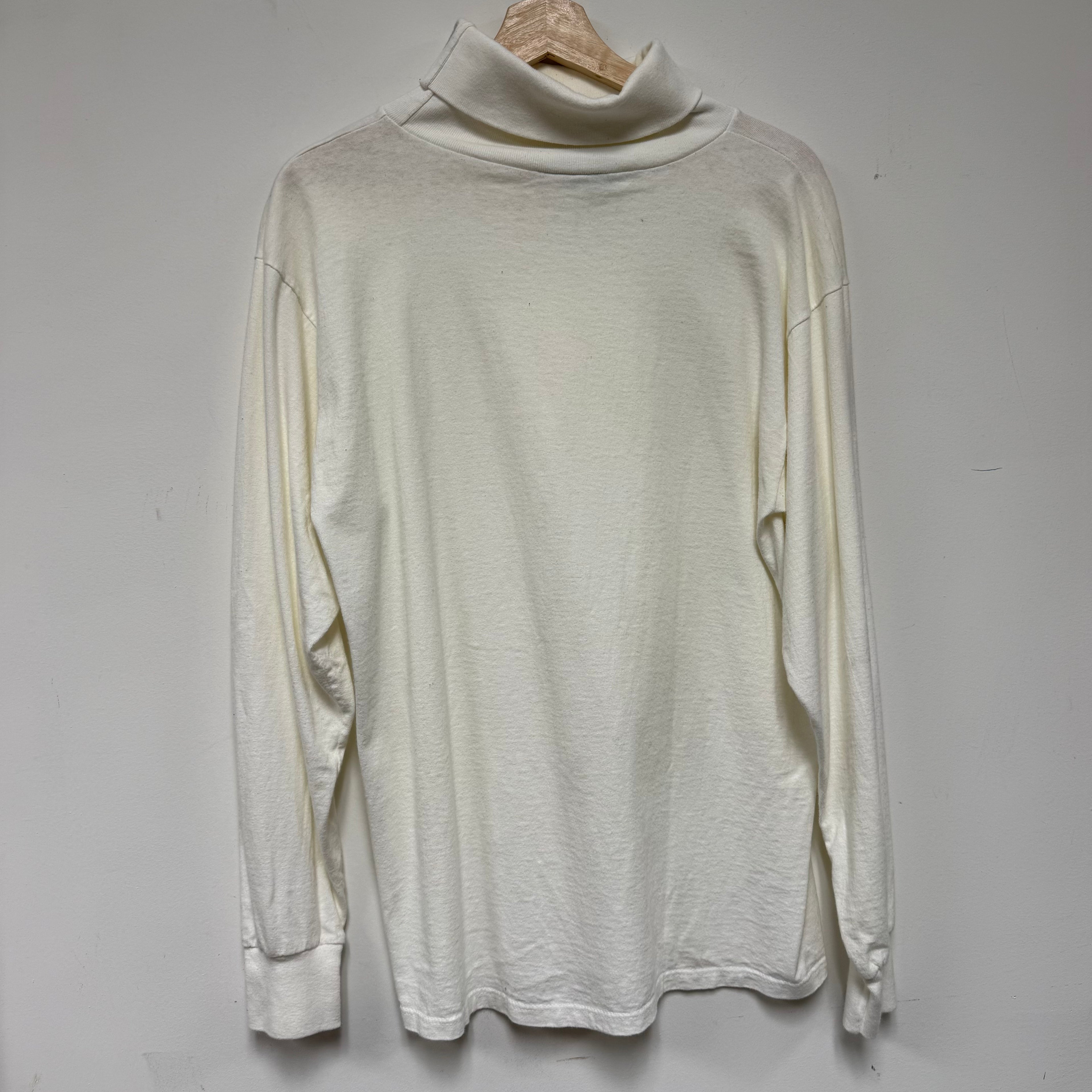 Vintage UE Purple Aces Mock Collar Long Sleeve: L