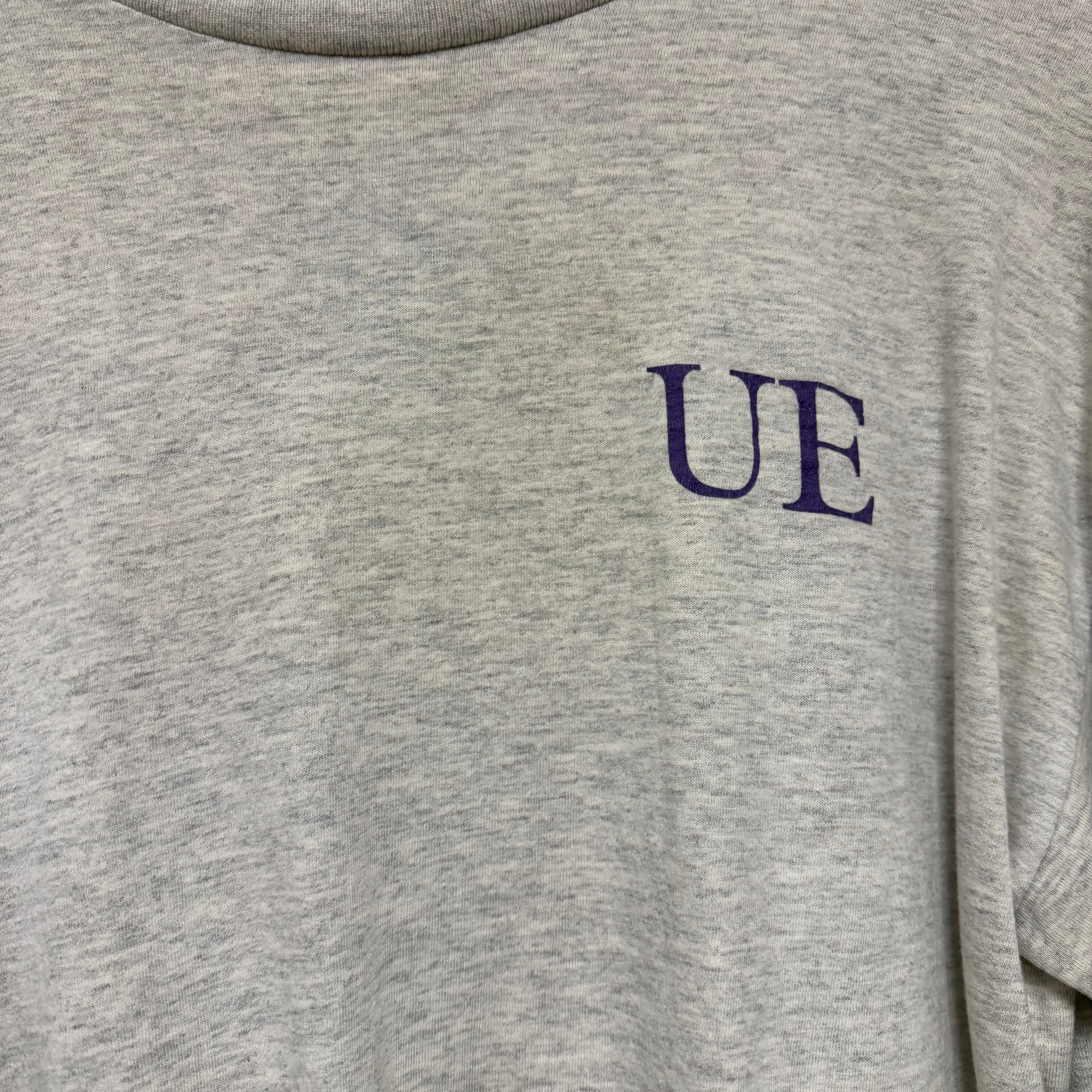 Vintage UE Purple Aces Mock Collar Long Sleeve: M