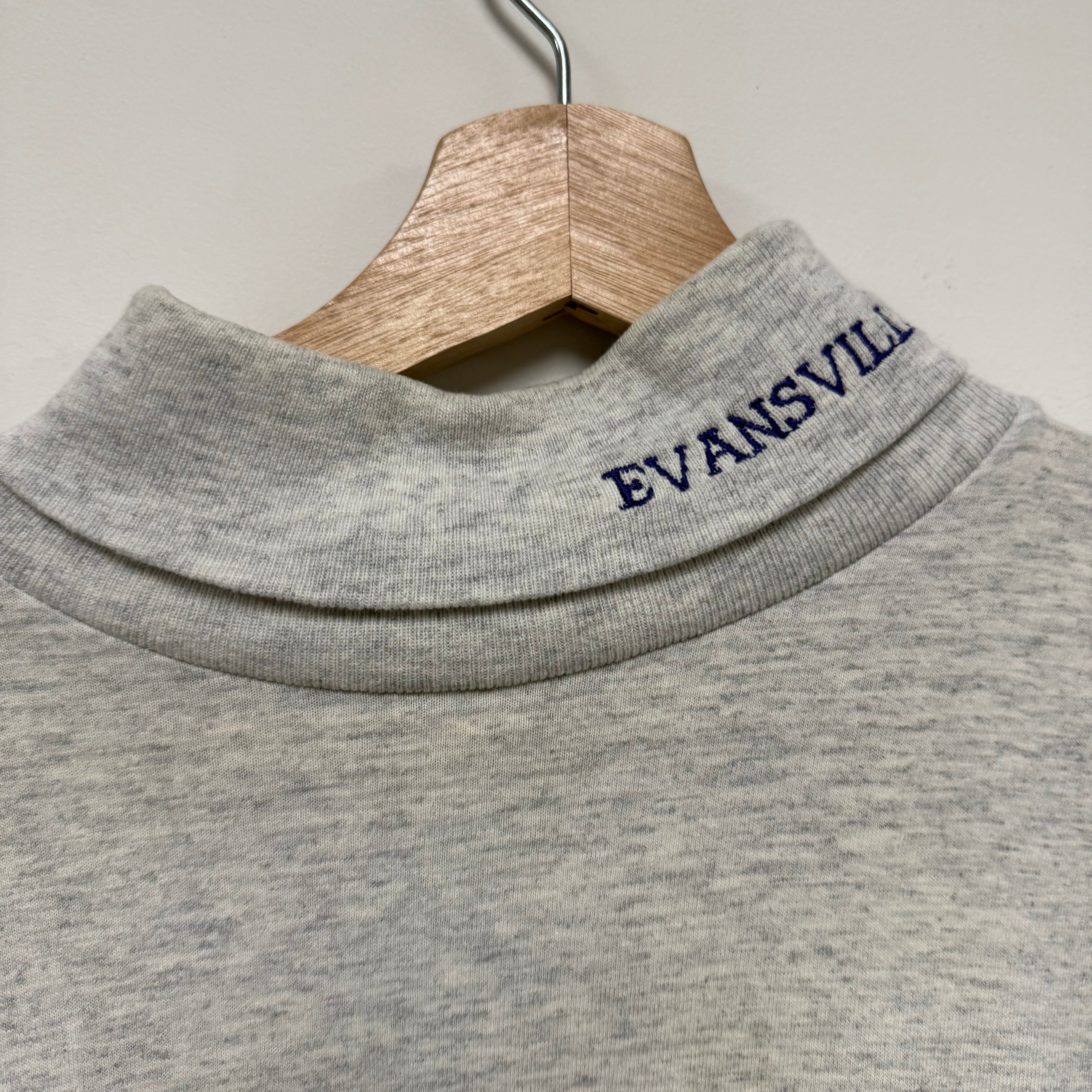 Vintage UE Purple Aces Mock Collar Long Sleeve: M