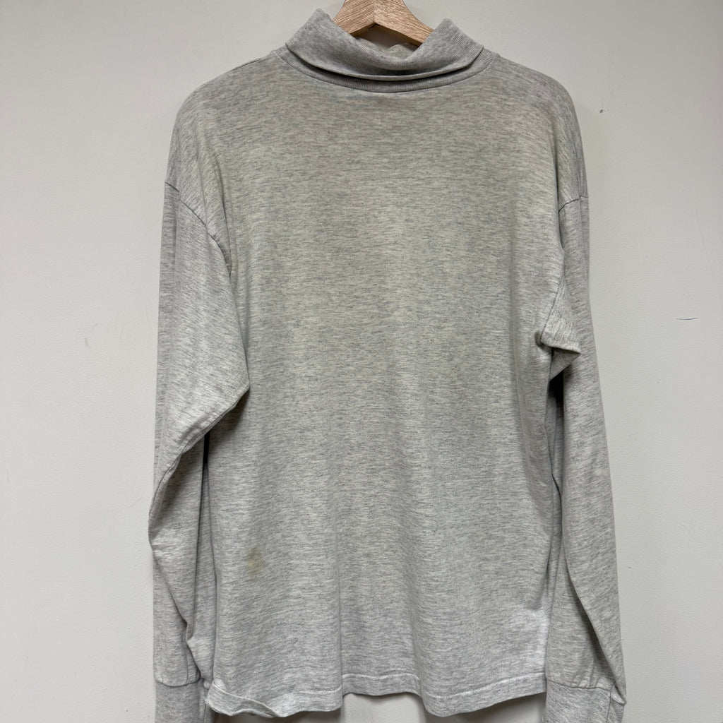 Vintage UE Purple Aces Mock Collar Long Sleeve: M