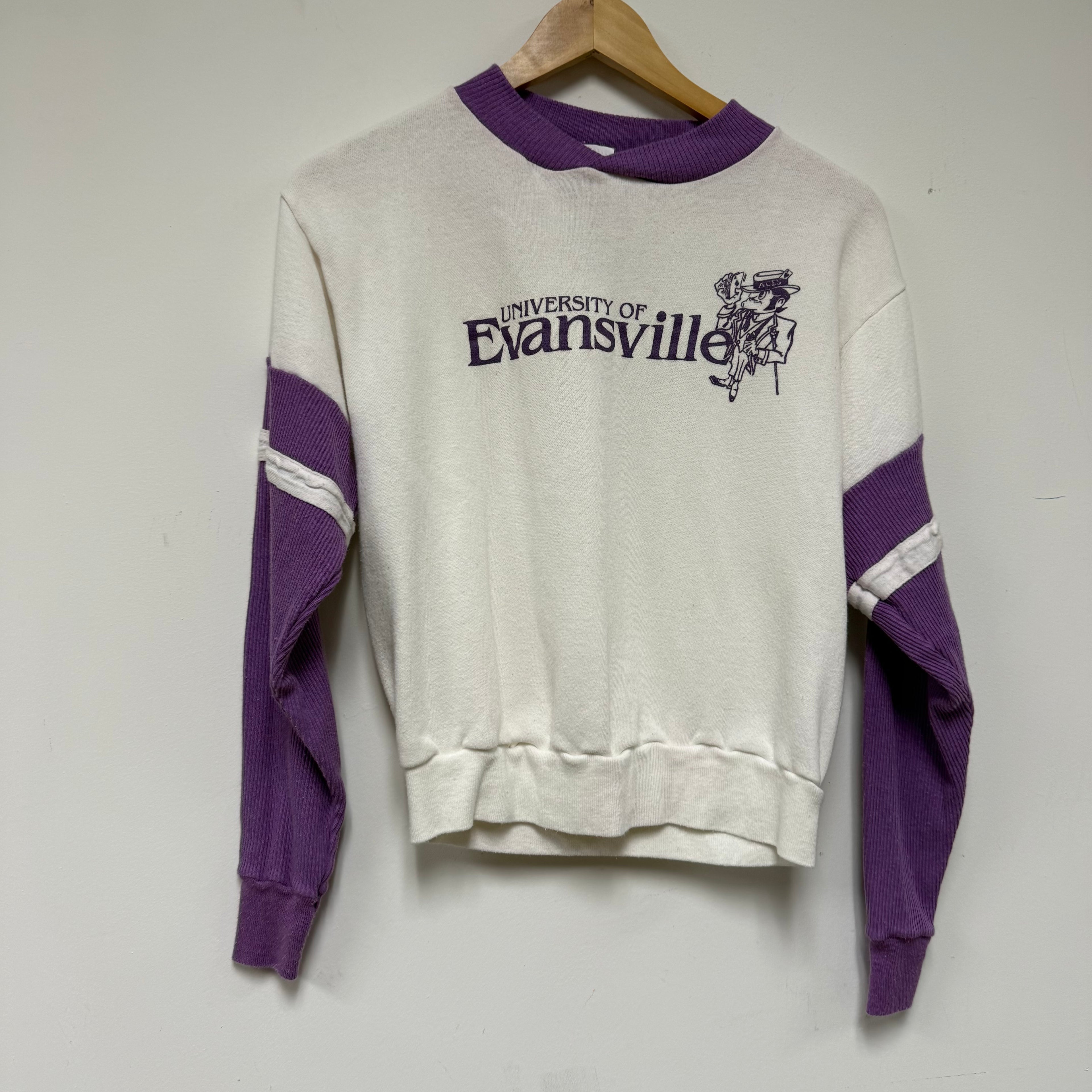 Vintage University of Evansville Sweatshirt: S