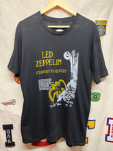 Load image into Gallery viewer, Vintage Led Zeppelin Stairway to Heaven 80&#39;s Band Thin Single Stitch T-Shirt: Large
